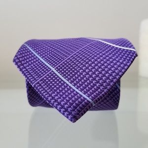 Paul Fredrick Purple Silk Tie